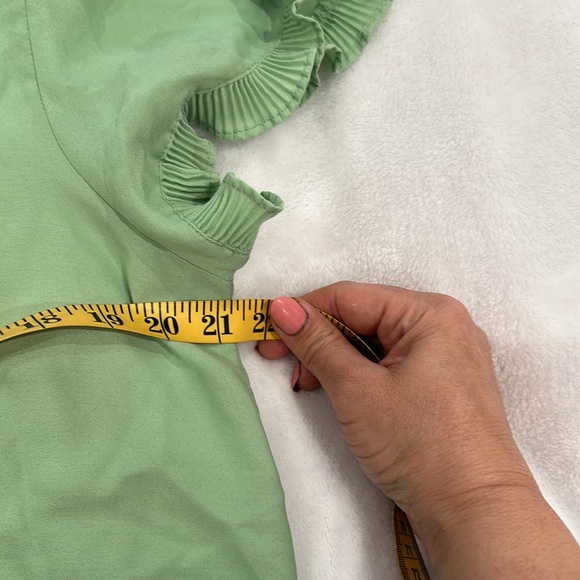 Max Studio beautiful sheer top size XL - Picture 5 of 7